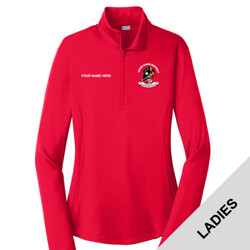 LST357 - EMB - B102E004 - Ladies 1/4 Zip Pullover