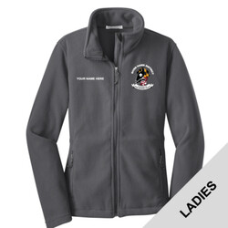 L217 - EMB - B102E004 - Ladies Fleece Jacket