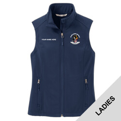 L325 - EMB - B102E004 - Ladies Soft Shell Vest